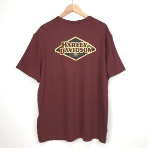 Harley Davidson 120th Anniversary Men's Pocket Tee NWT XL